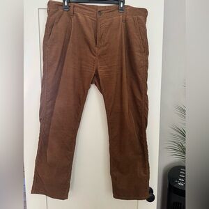 Men's Carhartt Abbott Corduroy Brown Pants